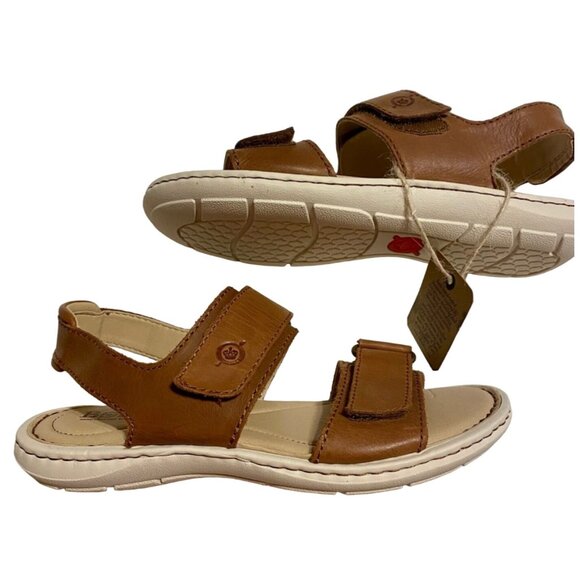 Born Women's Wedge Sandals‎ 11 Leather Summer Beach Bohemian Festival Hippie Y2K - Picture 5 of 9